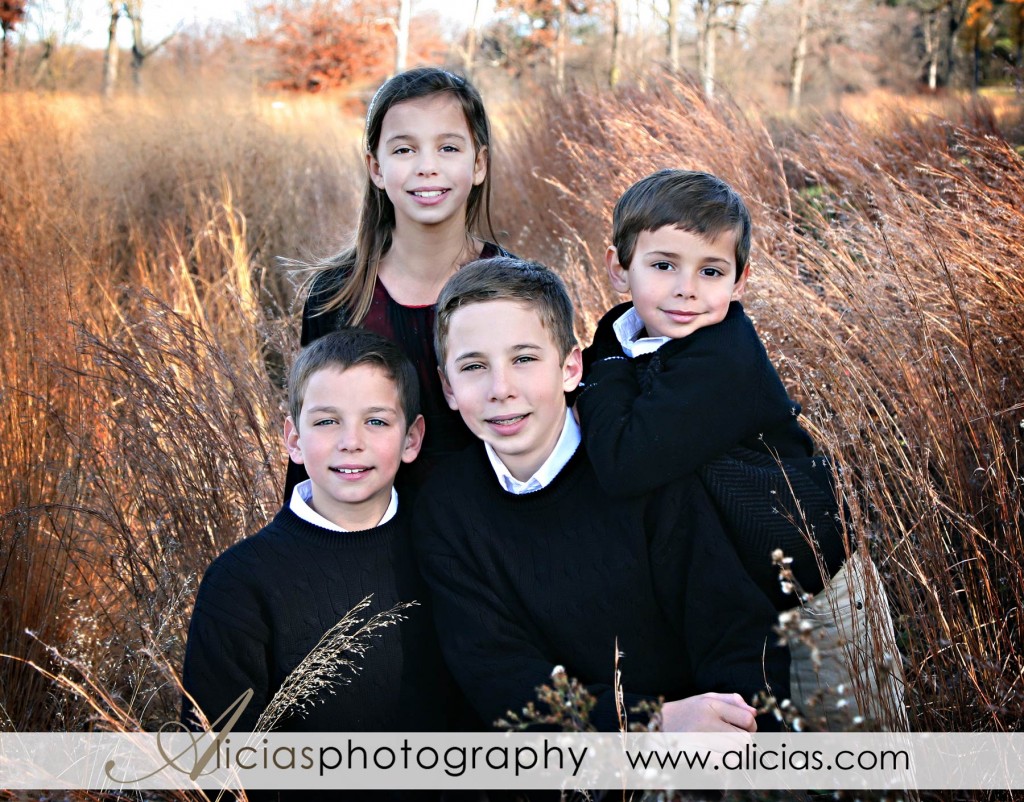 Chicago Naperville Children's Photographer...Four Cuties!