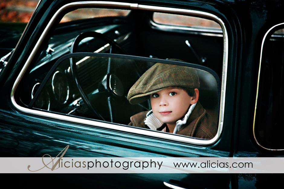 Naperville Children's Photographer...Boy in truck color