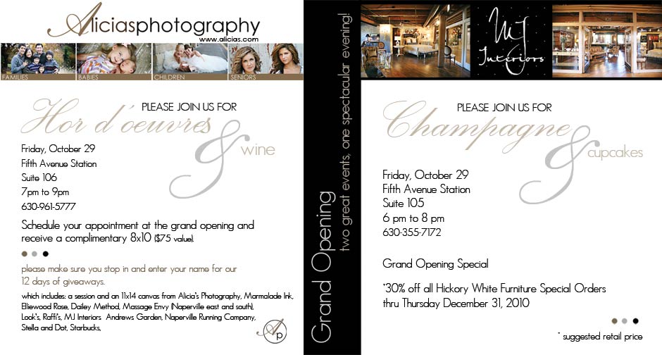 Naperville Chicago Photography Studio...Grand Opening