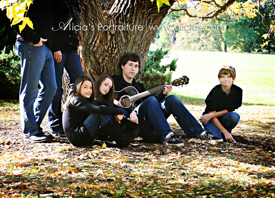Naperville Chicago Family Photography...The Partridge Family