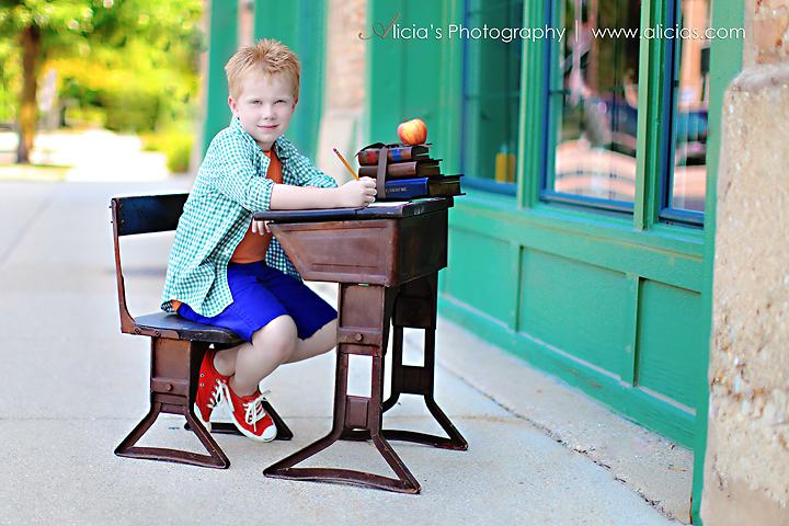 Naperville Chicago Photographer...Back to School Session with Cute Mr. 