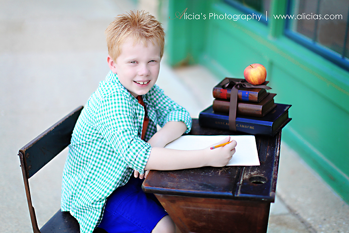 Naperville Chicago Photographer...Back to School Session with Cute Mr. 