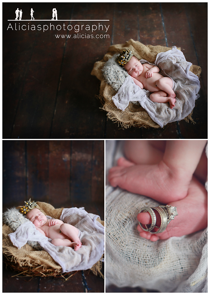 Newborn session by Alicia's Photography