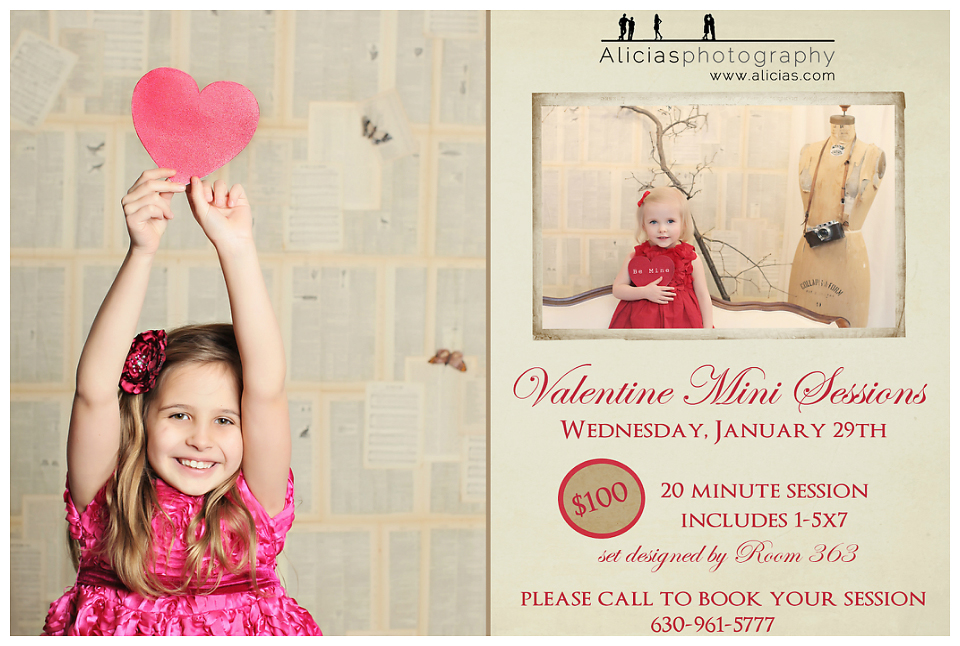 Alicia's Photography shoots Valentine's Day Mini Sessions
