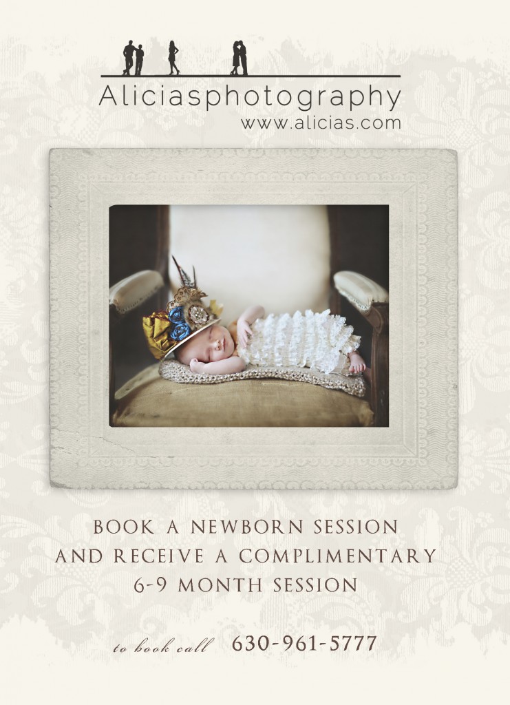 Newborn complimentary 6-9  month photography session