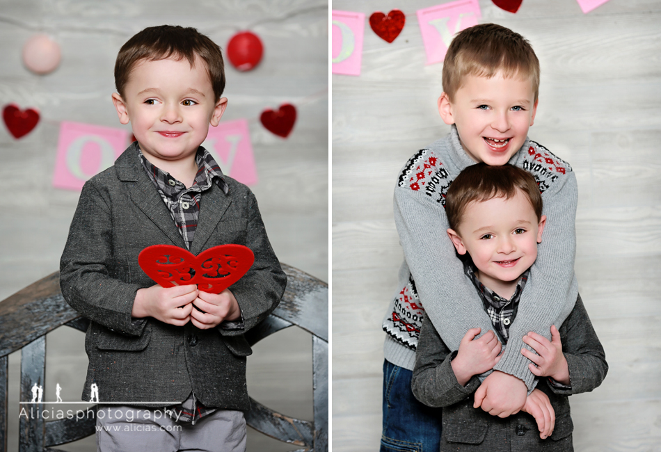 Chicago Naperville Children's Photographer...Valentine's Day Mini Session
